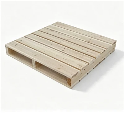 Palettes en bois à entrée à 4 voies